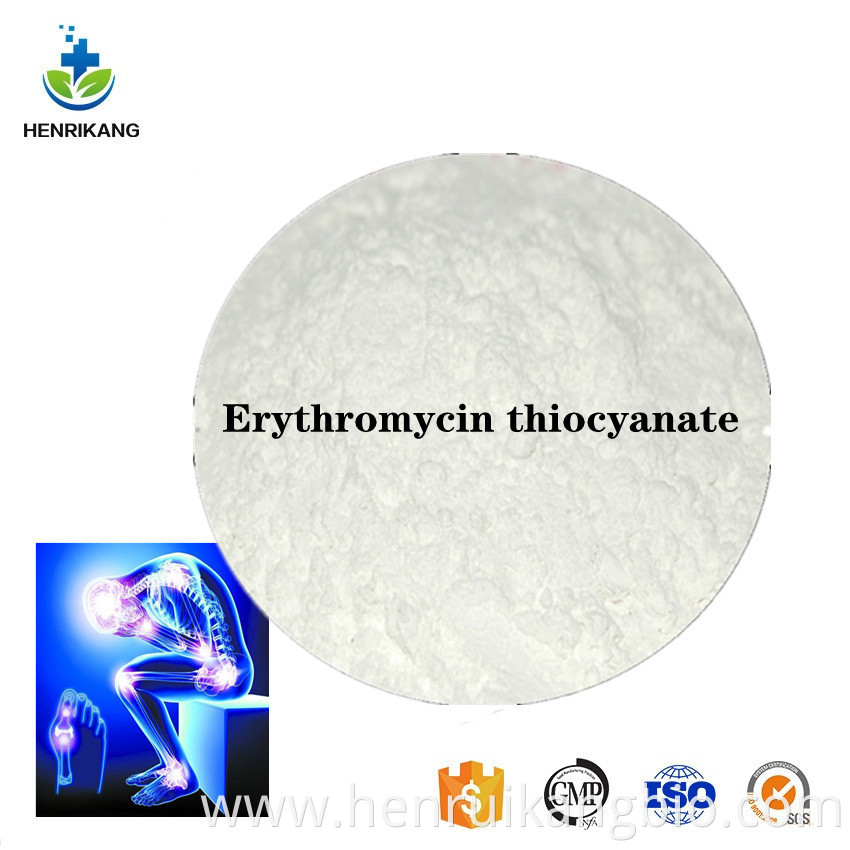 Erythromycin thiocyanate powder